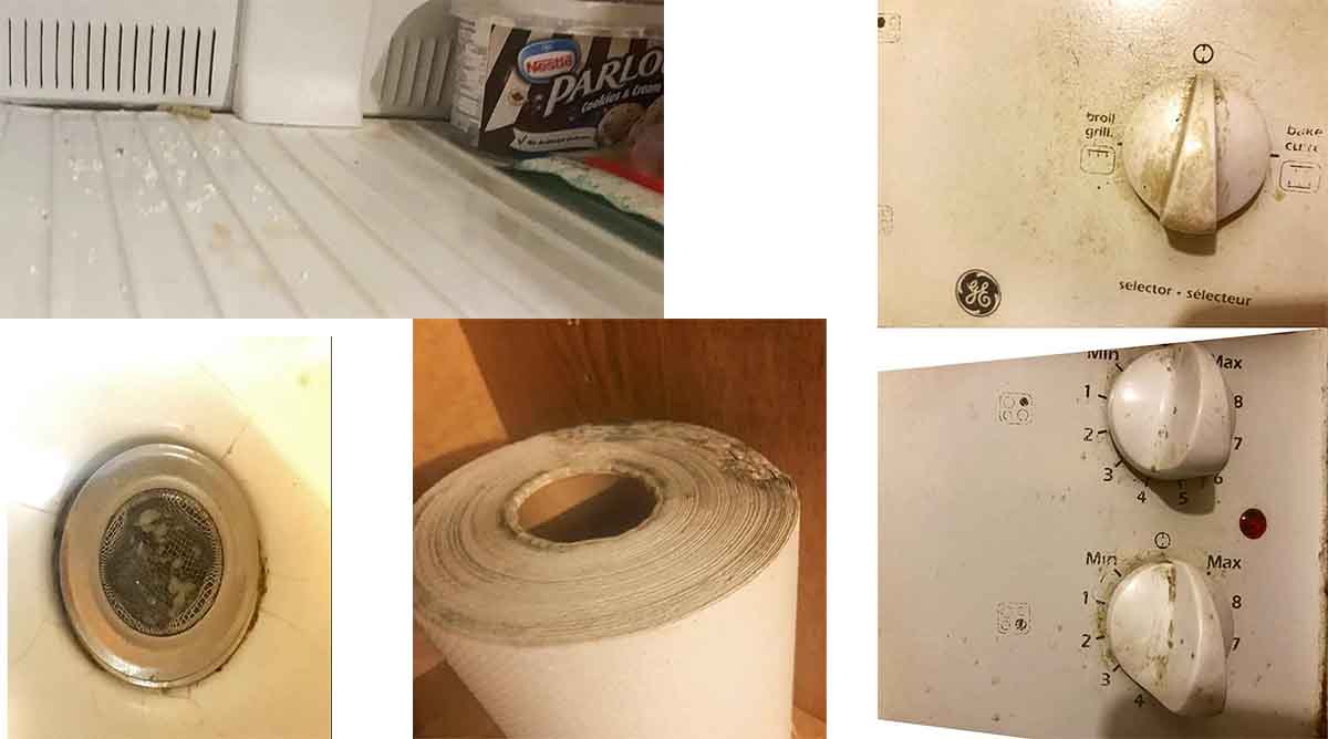 Photos from the worst Airbnb experience I've seen.
