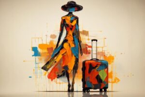 Rose showed up at the luggage carousel in Baltimore after a recent flight she found her almost-new American Tourister bag in bad shape.