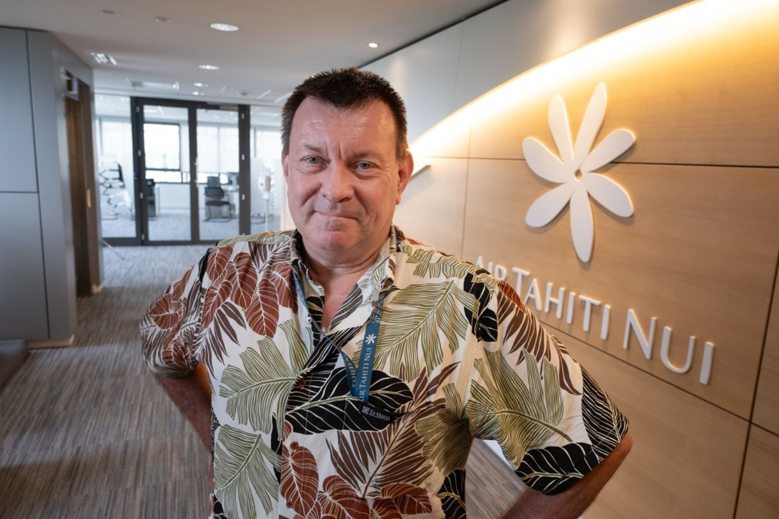 From Philippe Marie's corner office in Papeete, you can see most of Air Tahiti Nui's fleet of four Boeing 787s at any given time.