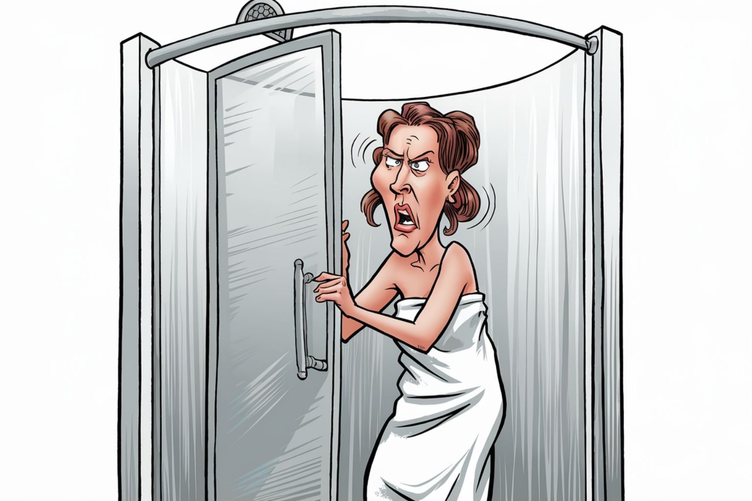 Homeowner paid American Standard for a bathroom renovation, but the shower doors are faulty, and the company won't repair them.