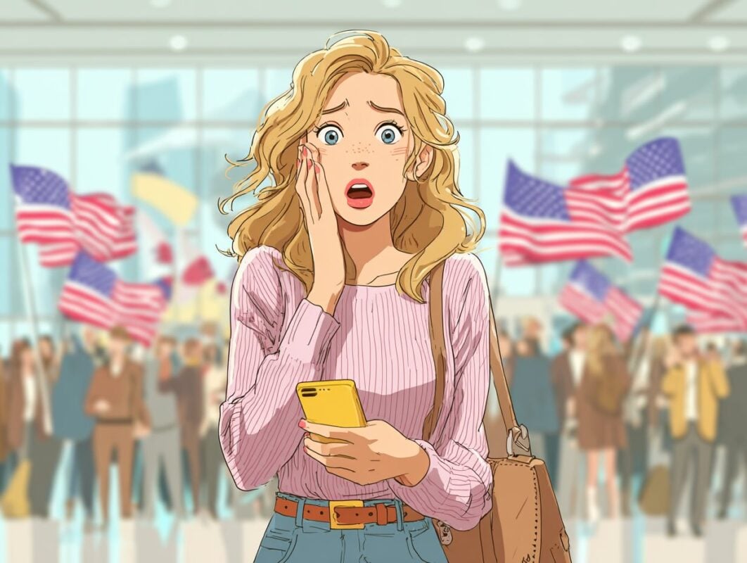 These tourists don’t want anyone to know they’re American. Here’s why.