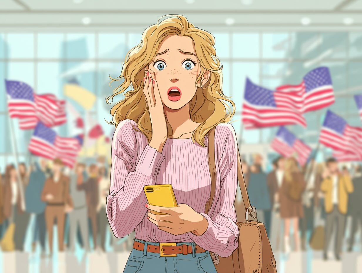 Shirley Barchi doesn't want anyone to know she's American when she travels abroad.