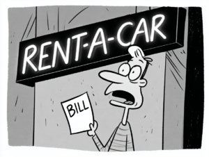 Guilty until proven innocent? You are if you rent a car.