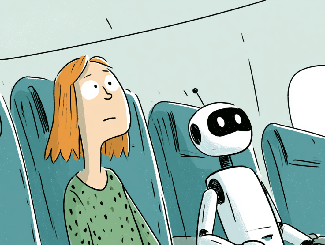 Should airlines ban robots?