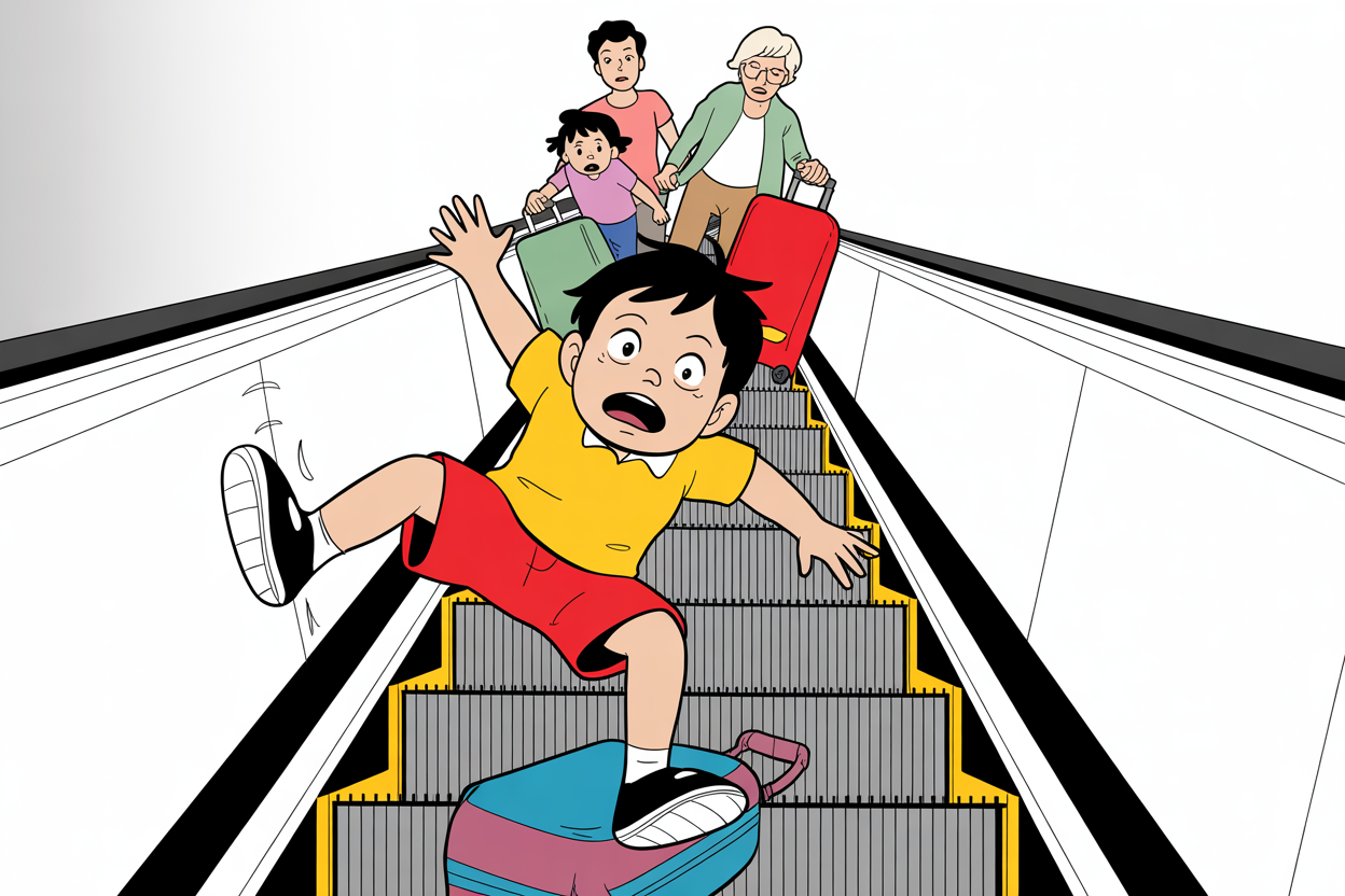 Travelers focus on plane safety but often overlook dangers within the airport itself. Learn about the unexpected risks and how to stay safe.