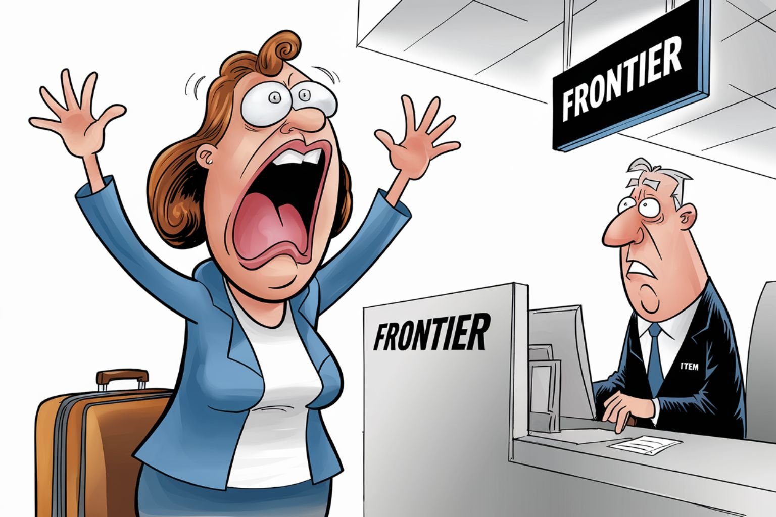 Frontier Airlines charged a passenger twice for the same checked bags and then refused a cash refund, offering only expiring credit.