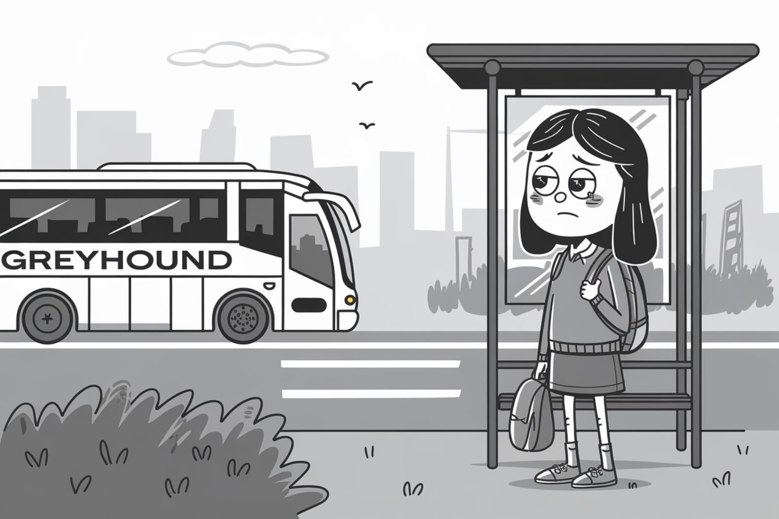 Greyhound bus departs early, leaving passenger stranded. Understand Greyhound's terms and how to pursue a refund for a missed bus due to early departure.