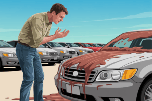 Bartosz Jusypenko rents a car through Turo in Canada and returns it without incident -- or so he thinks. The host claims a new scratch appeared during the rental, but the car was dirty at pickup. Now Turo wants him to pay $1,200 to fix the damage. Is that right? 