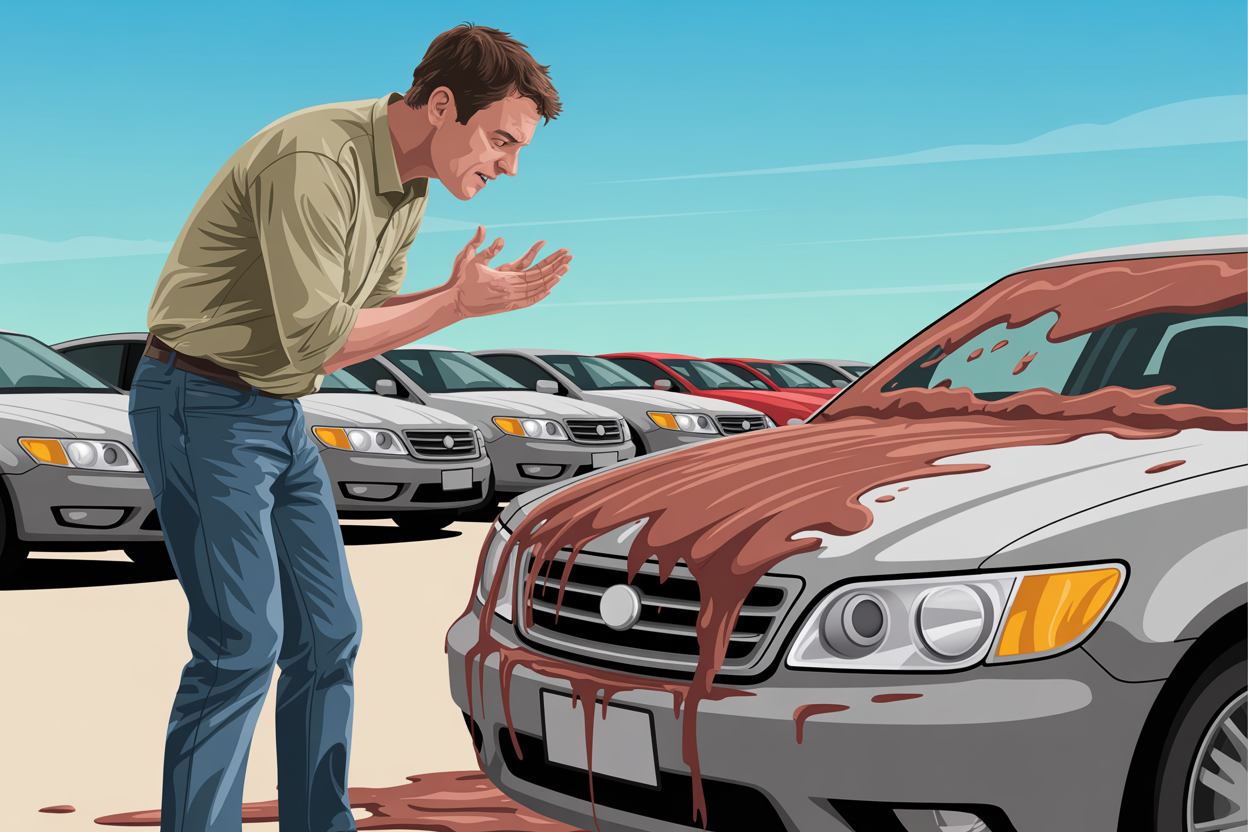 Bartosz Jusypenko rents a car through Turo in Canada and returns it without incident -- or so he thinks. The host claims a new scratch appeared during the rental, but the car was dirty at pickup. Now Turo wants him to pay $1,200 to fix the damage. Is that right?