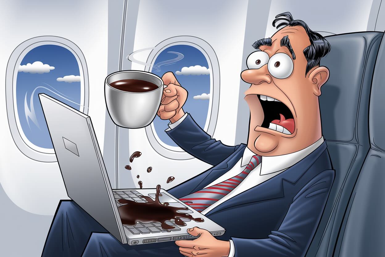 What do you regret doing on a plane? Chances are it involves a drink.