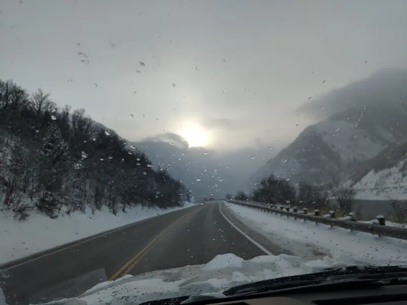 Utah's winter splendor.