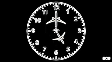 Airline clock