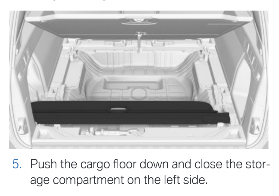 Information from BWM manual on luggage covers.