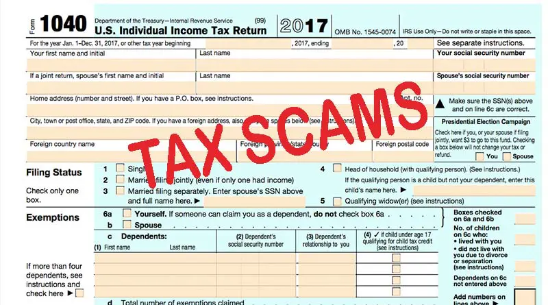 Watch out for these tax scams