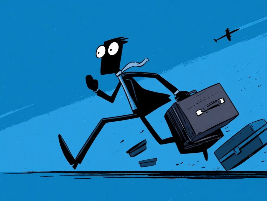 Why does everyone want to get off the plane first? It’s exit envy!