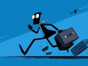 Why does everyone want to get off the plane first? It’s exit envy!